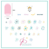 Whimsy Angel (CjS-181) - CJS Small Stamping Plate
